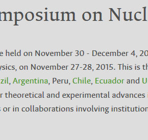 Daniel R. Napoli y Silvia Lenzi participarán al «11th Latin American Symposium on Nuclear Physics and Applications» en Medellín, Colombia.