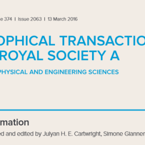 Numero especial de Philosophical Transactions: «DNA as information» editado por Julyan H.E. Cartwright, Simone Giannerini y Diego L. González