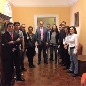 El Secretario de Articulación Científico Tecnológica Lic. Agustín Campero se reúne con la RCAI en la Embajada Argentina de Roma